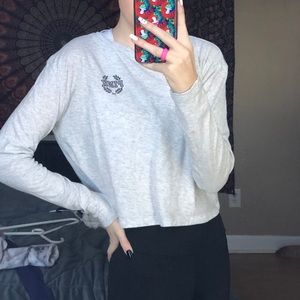 Cropped Pink Long Sleeve